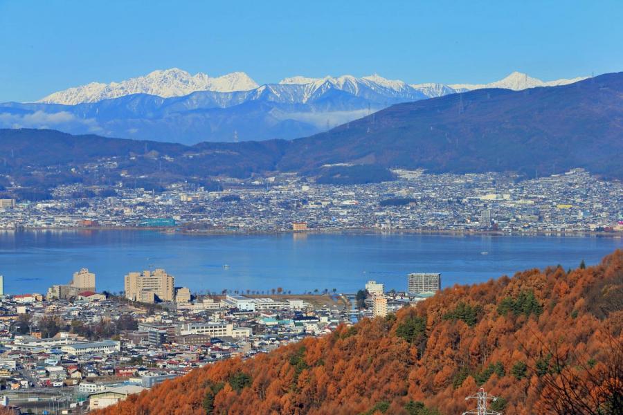 諏訪湖写真